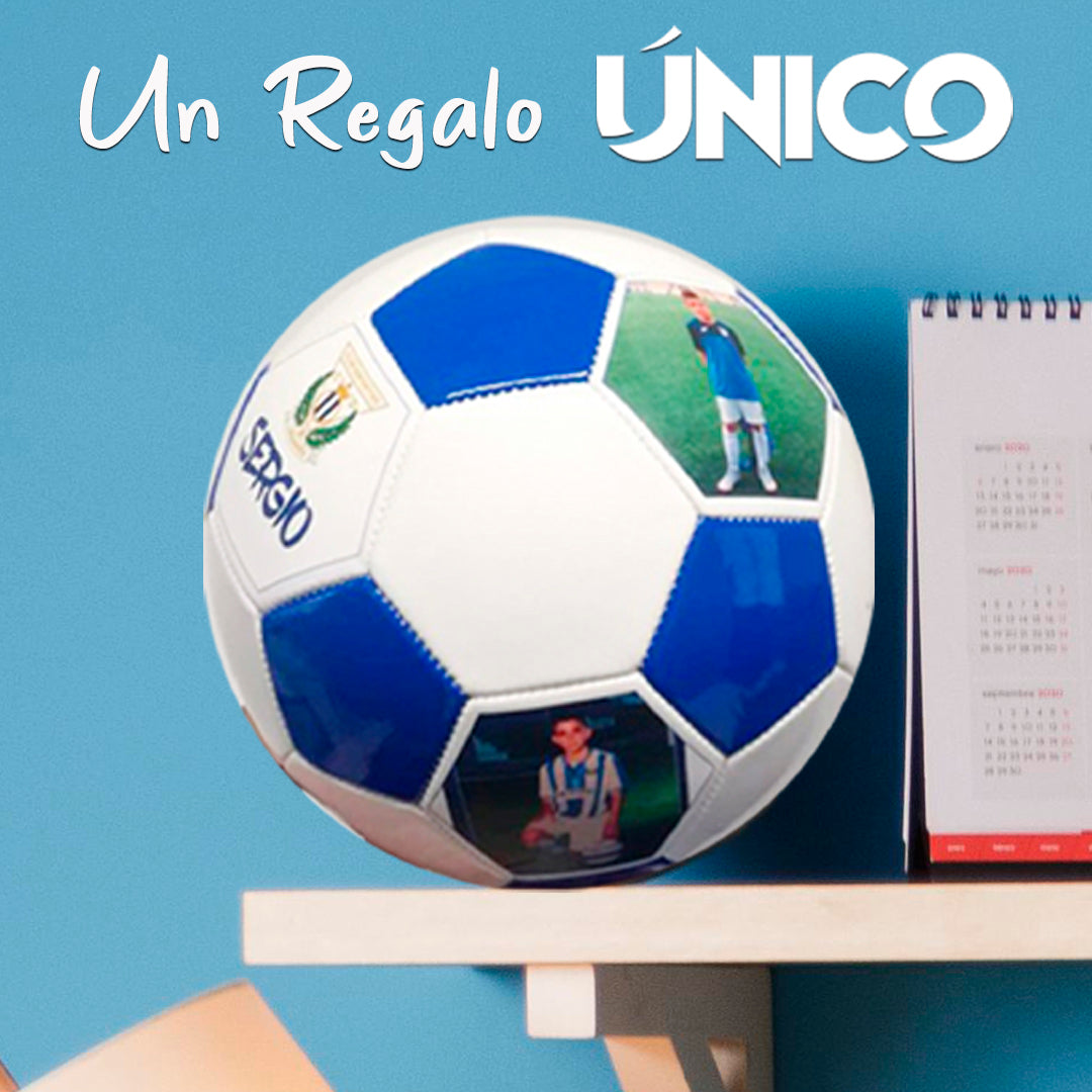 Balón personalizado azul