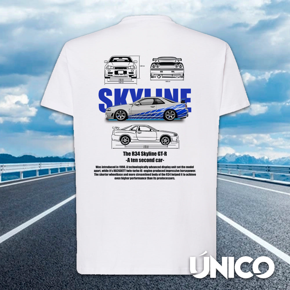 Camiseta Skyline