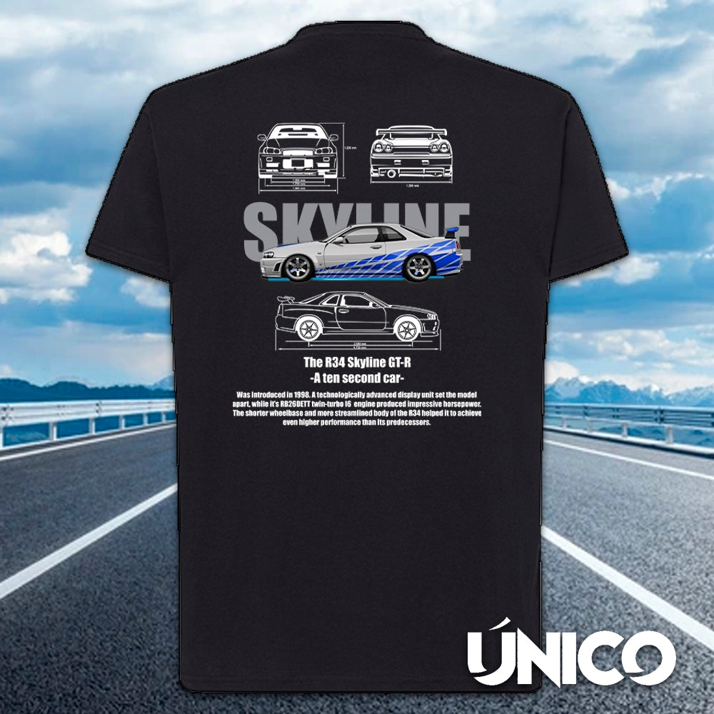 Camiseta Skyline