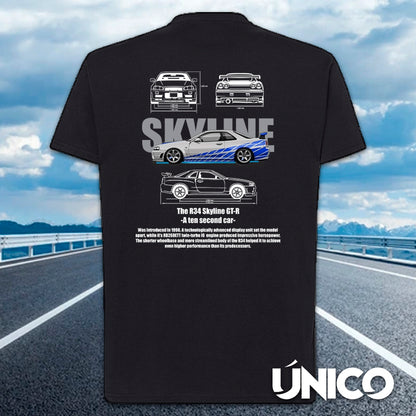 Camiseta Skyline